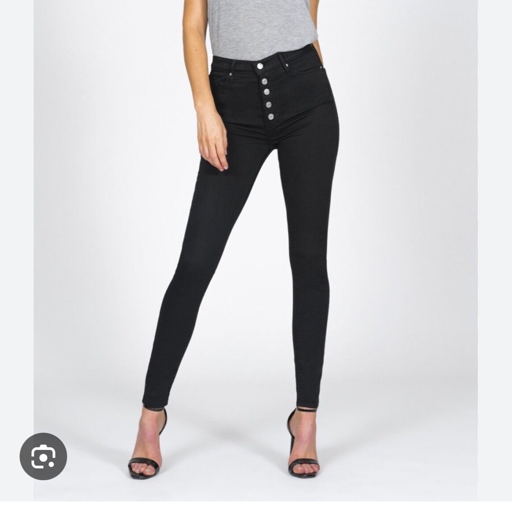 Black Orchid Ladies Size 30 NWT Black High Rise Jeans
